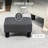 Foot Rest With Linen Upholstery, Charcoal Gray, Compact For All Home Styles, Comfortable Upholstered Gray , Ideal Living Room, Use