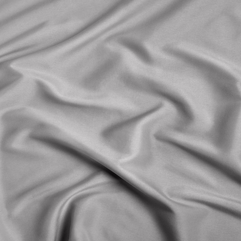 Microfiber Fitted Sheet, Split Head Flex King Fitted Sheet, Light Gray