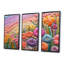 Nolann - Ensemble d'art mural fleurs sauvages-108455800-108455804
