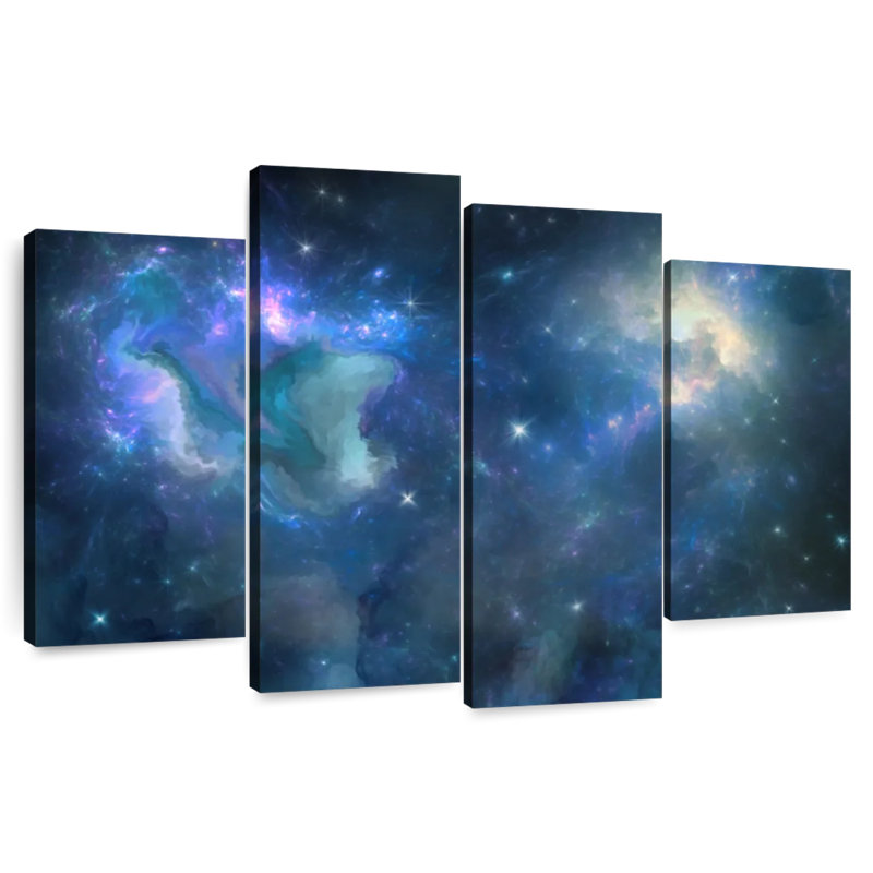 Oberle Space Nebula, 42" H x 68" W