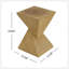 TABLE D'APPOINT GEOMETRIC MGO, COULEUR LUMINEUSE-1133351289