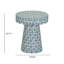 Table d'appoint Lady Blue Ribbon Capiz Shell