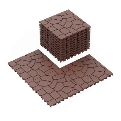 New Stone Texture 12" Deck Tiles