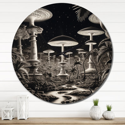 Metal Wall Clock