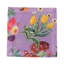 Serviettes de table en satin de coton Flora Fauna-122609919
