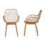Ensemble de 2 chaises de salle à manger