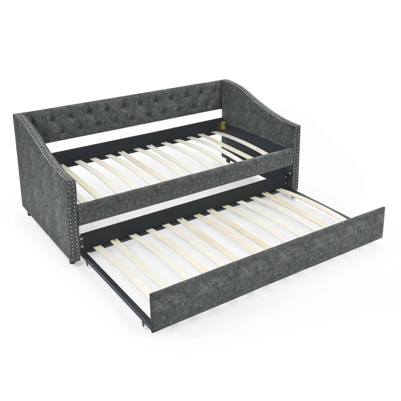 Cherel Daybed, Twin, Dark Gray 2