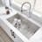 Stainless Steel Bottom Grid for Precision Super Single Sinks