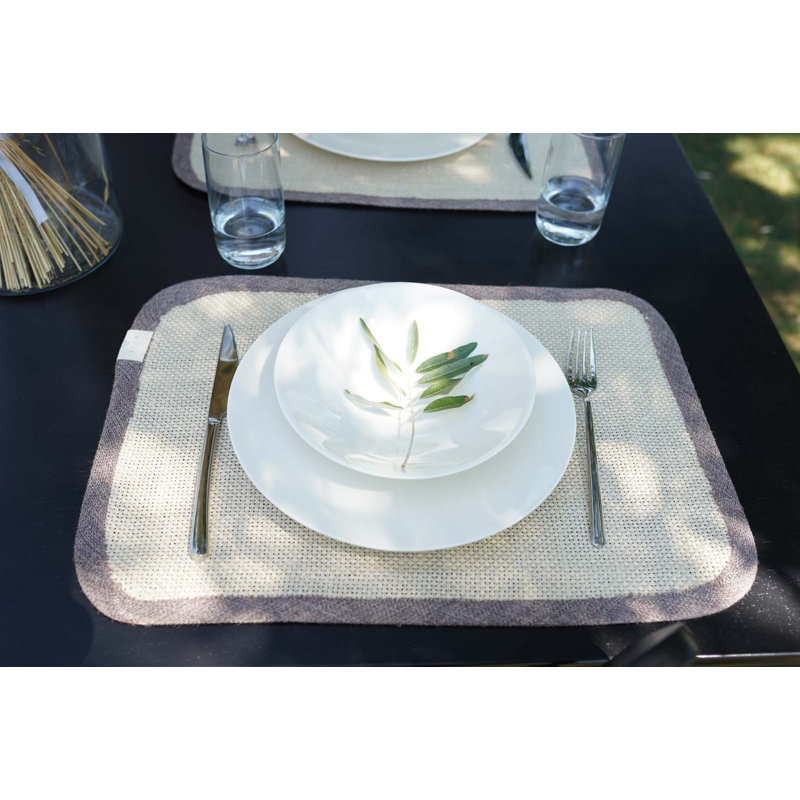 Jute Placemat , Gray