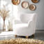 Fauteuil d'appoint rembourré Sabrina Boucle-1538327025