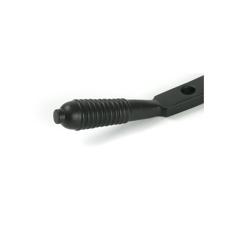 Reeded Stay, Matt Black, 33.5cm H x 1.6cm W x 1cm D