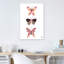 «Butterfly Trio», art encadré-49840497-49840501