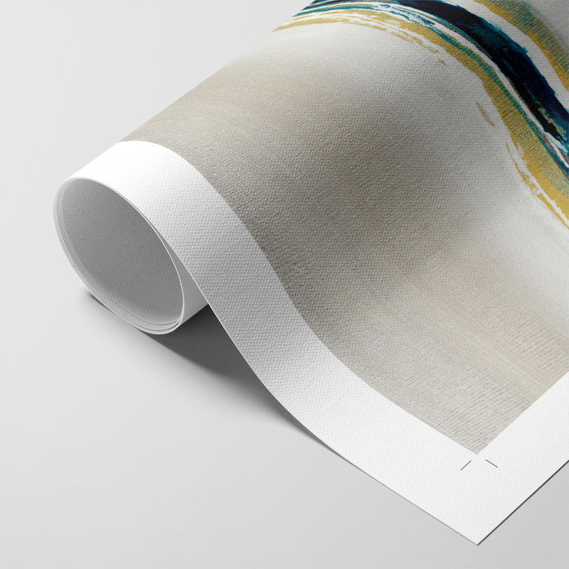 Aqua Quartz V2 - Impression sur toile seulement - NON-CADRE, H 18 po x l 12 po