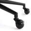 Chaise de bureau pivotante Jabali extra large en tissu bouclé avec structure en métal-134168469