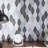 Handmade 12.01 in. x 9.65 in. Geometric Glossy Porcelain Mosaic Wall and Floor Tile-36932194