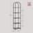 Adrianne 72.2'' H x 15.7'' W Steel Etagere Bookcase-209671252
