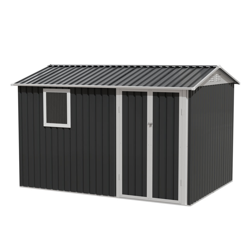 Remise de jardin en métal pour outils de jardin