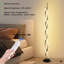 Floor Lamp,LED Floor Lamps For Living Room,3 Color Temperature & 5 Brightness Levels Standing Lamp,55''  Lamps For Living Room With Remote Control And Foot Switch.-1361451712