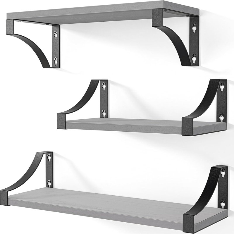 Floating Shelf, Gray