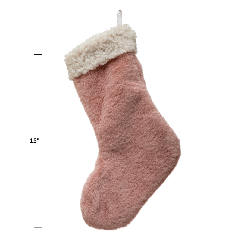 Ornement en forme de bas de Noël