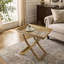 Table d'appoint pliante en acacia