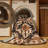 Machine Washable Persian Brown Area Rug