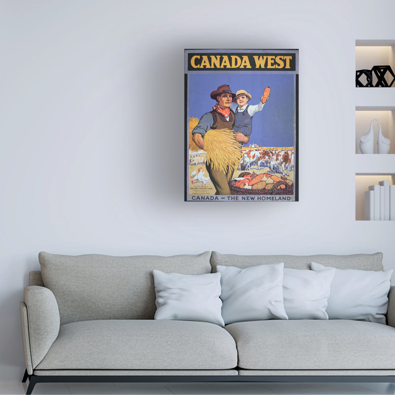 «Canadian School», promotion de l’immigra, H 19 po x l 14 po