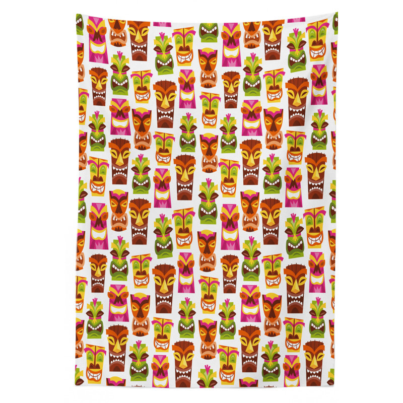 Geometric Tablecloth, 70" L x 52" W