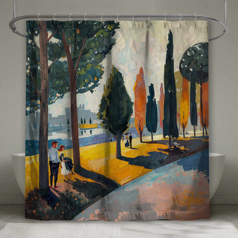 Rideaux de douche Urban Park, 70in W x 72in H