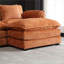 Canapés modulaires | Accoudoirs modernes modernes surdimensionnés en forme de L avec accoudoirs détachables pour le salon | Chenille | Standard