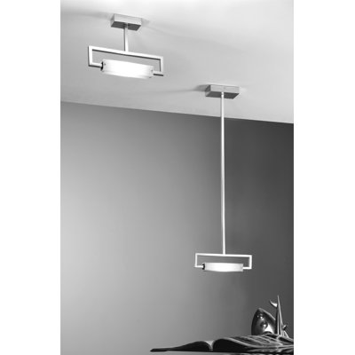 Gelinkaya Glass Flush Mount