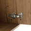 Meuble-lavabo moderne avec lavabo double, fixation murale, lavabo 48 po - Design luxueux