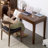 Walnut Rectangular Solid Wood Writing desk with drawers desk-2133674876