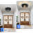10.7 In. Farmhouse Black Flush Mount Ceiling Light Fixture with Turnable Light Cap (1-Pack)-115664306