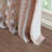 50x84"Room Darkening Cotton Curtain Panel with Chenille Stripe, Back Tab & Rod Pocket-1888330666