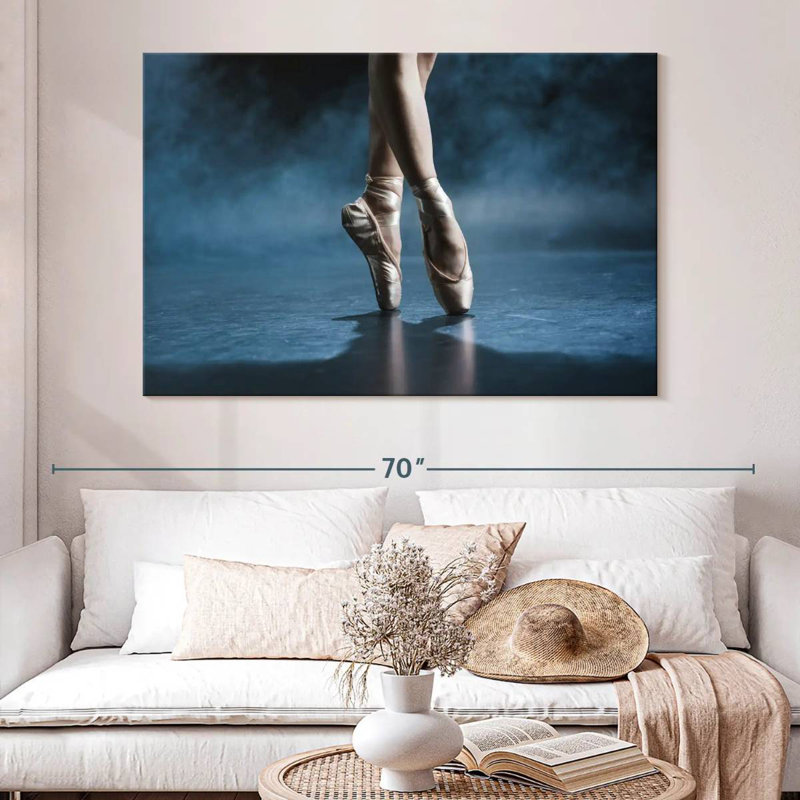 Enn Ballerina Pointe Pose, H 34 po x l 51 po