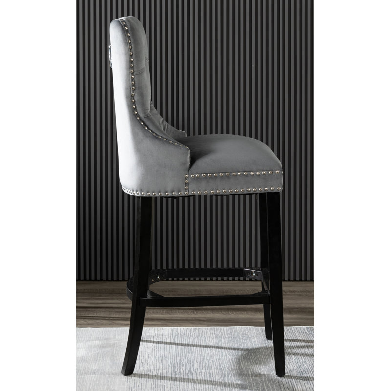 Cantu Bar Stool, Grey