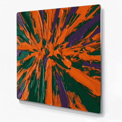 Neo Expressionism 42 Gray Metal Wall Art