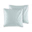 Édredon en coton blanc très grand, broderie foncée, literie surdimensionnée et trop rembourrée, comprend édredon, jupe de lit, 2 taies décoratives, 100% coton blanc, couleur sable, trop-rempli, 1