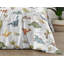 Ensemble d'édredon pour lit simple en microfibre brossée 2 pièces