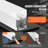 Hexagon Garage Lights 26400LM 5 Grid Honeycomb LED Shop Ceiling Light