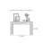 Retro Minimalist Practical Console Table-961079558