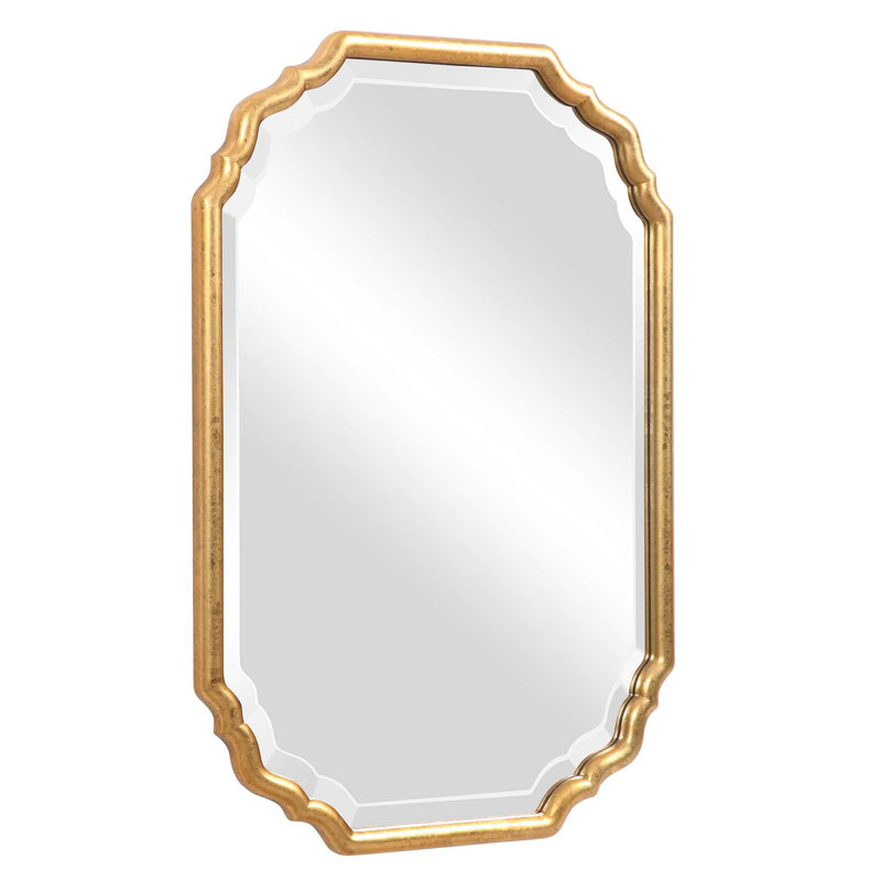 Miroir biseauté pleine grandeur traditionnel Everly, H 32 po x l 22 po