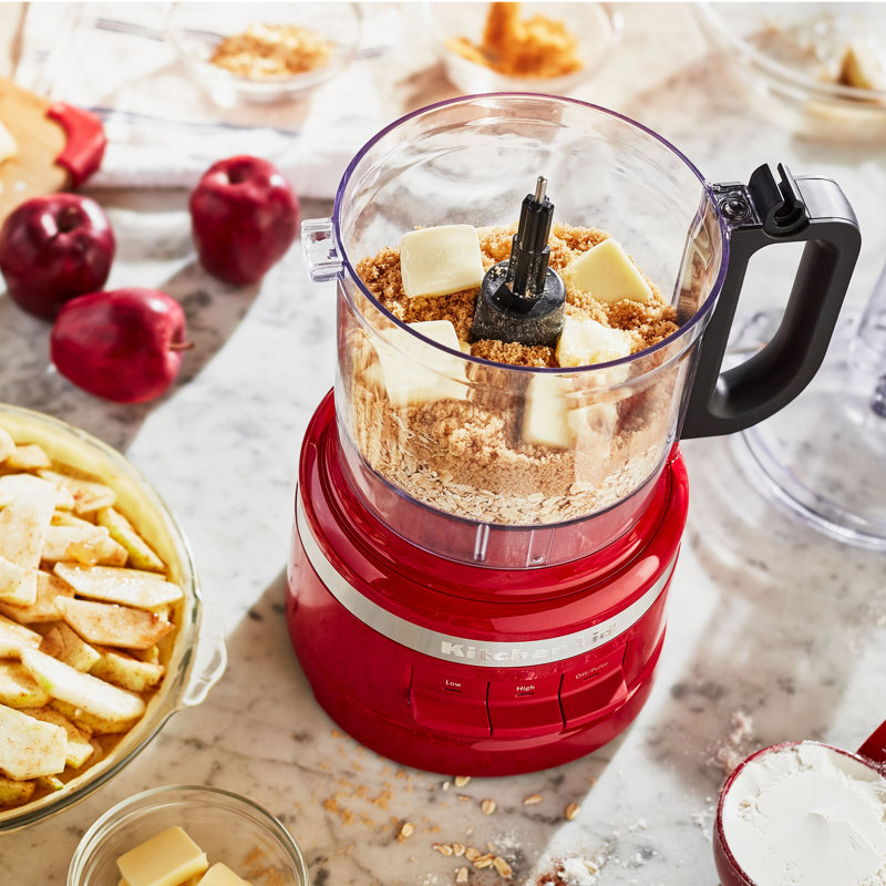 Robot culinaire 7 tasses KitchenAid®, Rouge empire