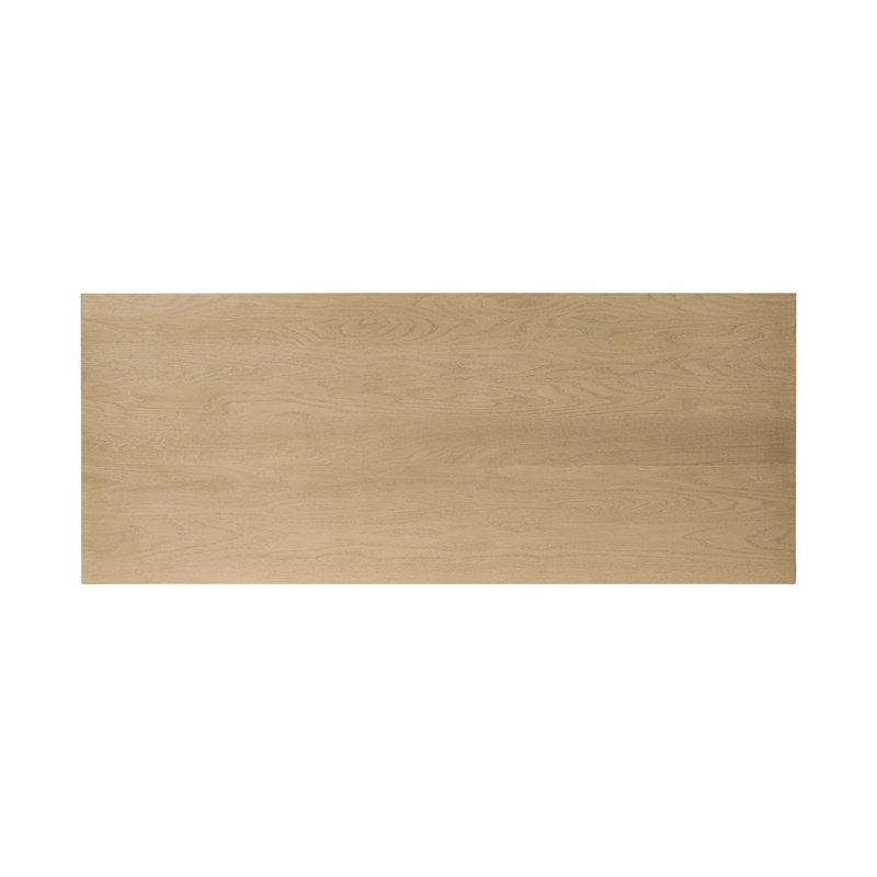 Executive Desk, Light Weathered Oak