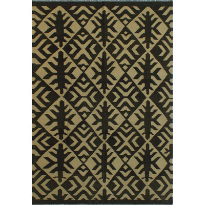 Reta Wool Geometric Indoor Rug