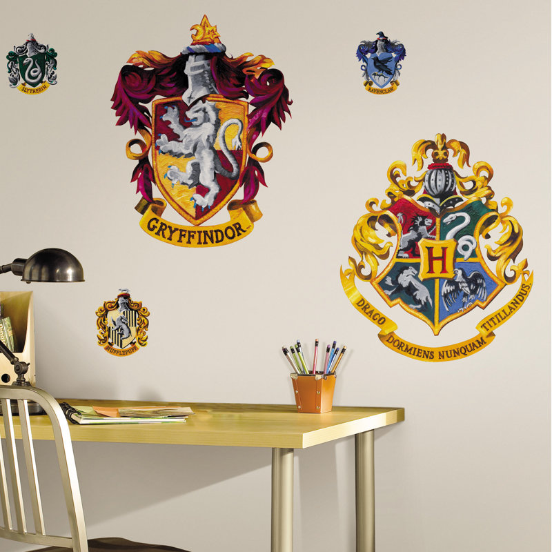 Décalcomanie murale harry potter crest