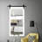 Neace Solid Wood Flat Wall Mirror-504413587-504413582
