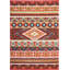Tapis orange de style sud-ouest Pittsfield-1155750544