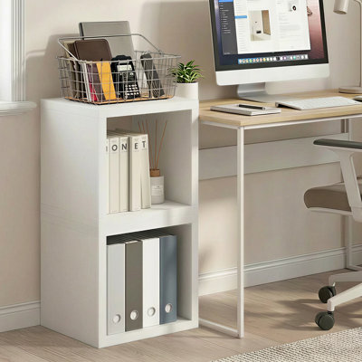 Ensemble de 2 étagères empilables Furinno CUBICLE